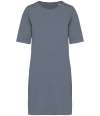 NS5000 Native Spirit Ladies T-Shirt Dress Washed Mineral Grey colour image